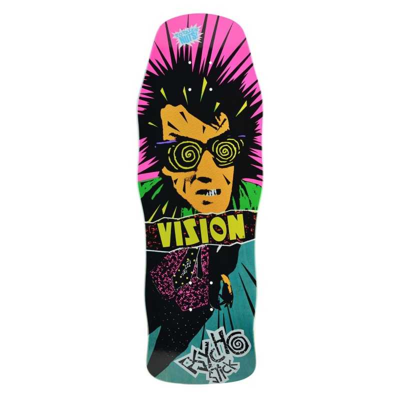 Vision Psycho Stick Modern Concave 10" Old School Skateboard Deck