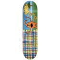 Toy Machine Templation Plaid 8.5" Skateboard Deck