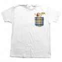 Toy Machine Here Comes Plaid Pocket T-Shirt