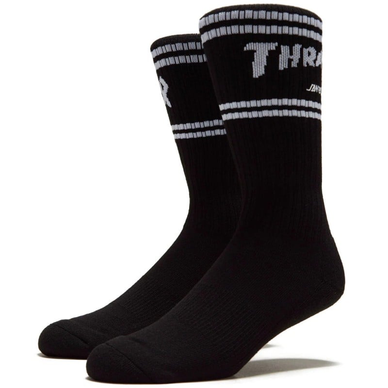 Thrasher x Santa Cruz Strip Crew Socks