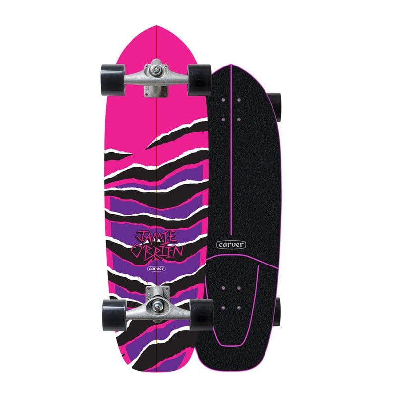 Carver Job Pink Tiger 33" Surfskate Complete