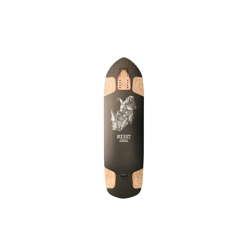 Rocket Rhino Racetail 32" Longboard Deck