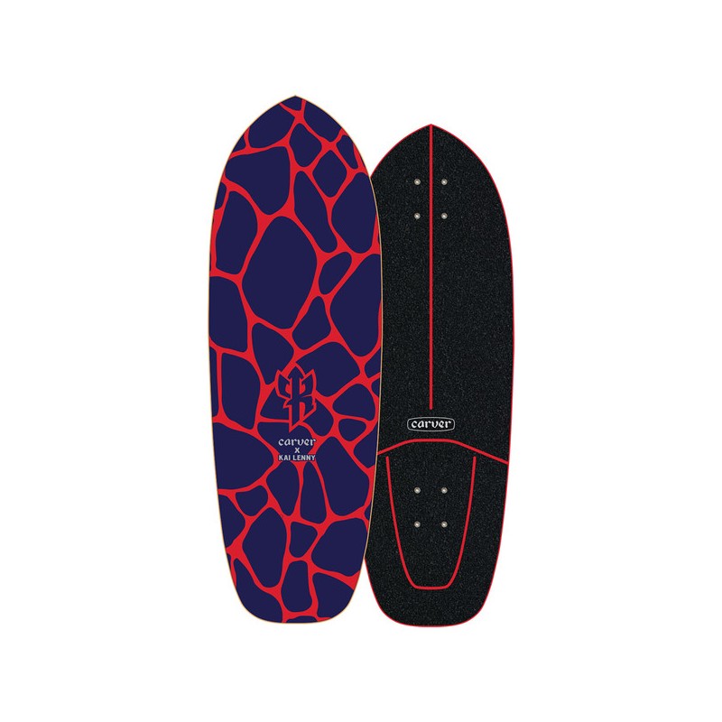 Carver Kai Lenny Lava 31" Surfskate Deck