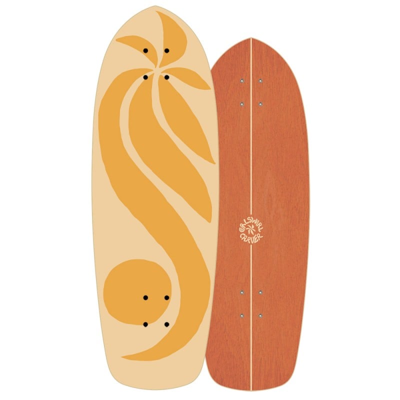 Carver Grlswirl Bailey 30" Surf Skate Deck