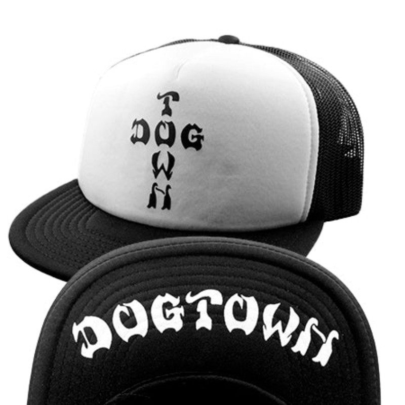 Dogtown Cross Letters Flip Mesh Cap