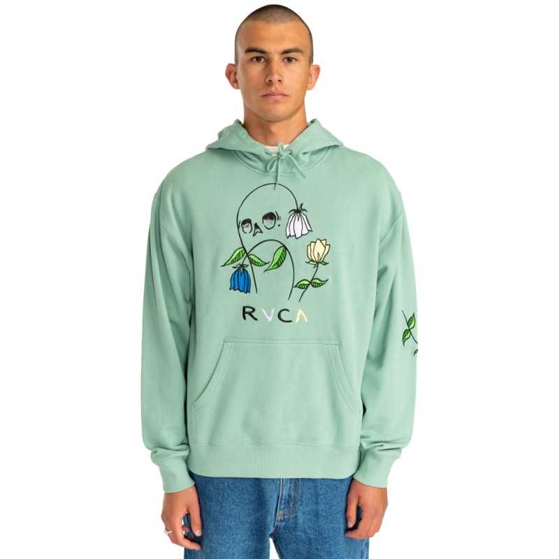 RVCA Flower Skull Hoodie