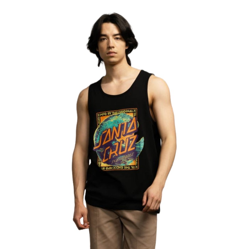 Santa Cruz Breaker Dot Front Tank Top