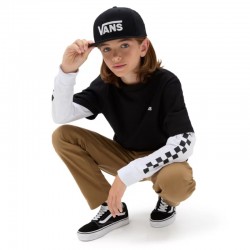 Vans Long Check Twofer Kids Longsleeve