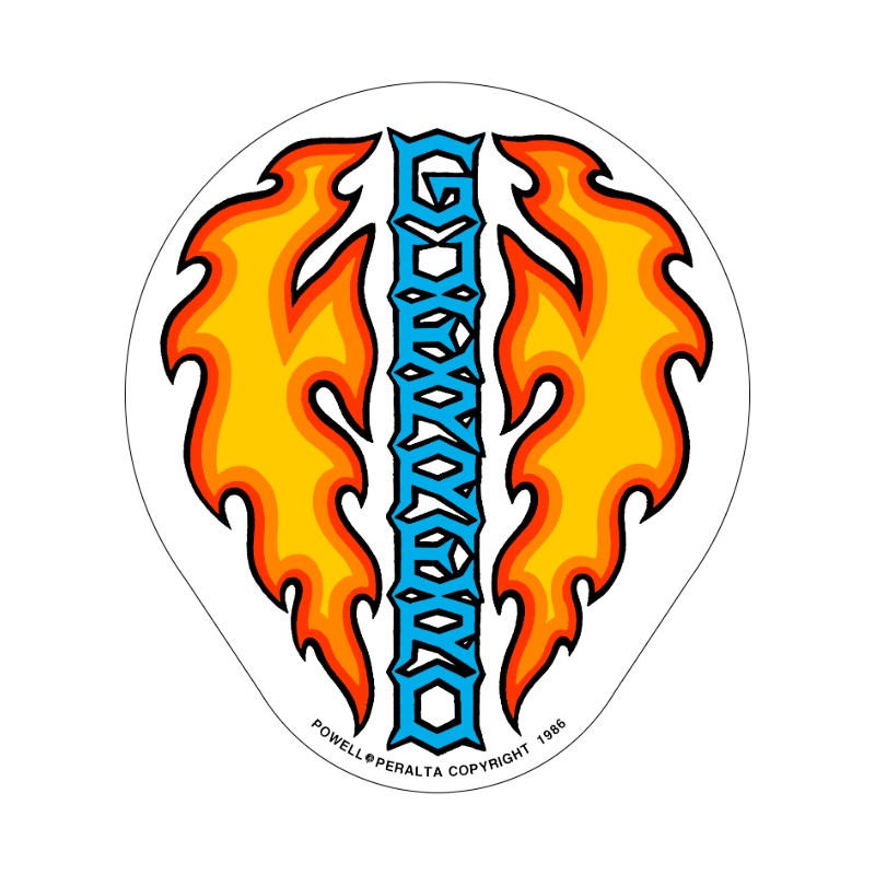 Powell-Peralta Bones Brigade Tommy Guerrero 5.125'' Sticker