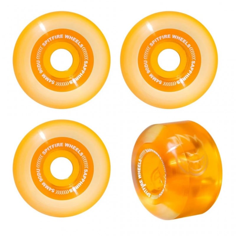 Spitfire Sapphires 54mm 90A Skateboard Rollen