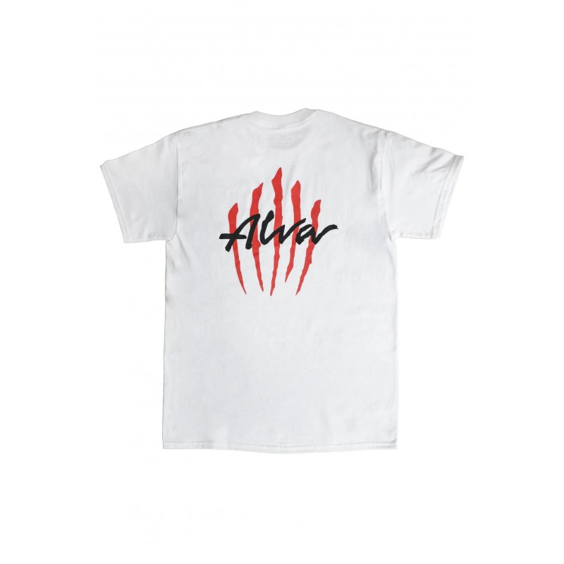 Alva Scratch T-Shirt White