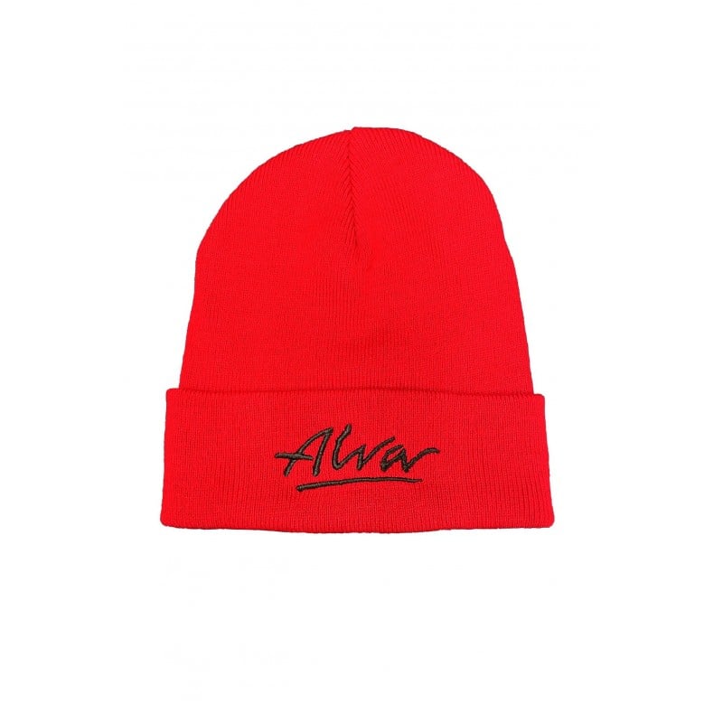 Alva OG Logo Beanie Red