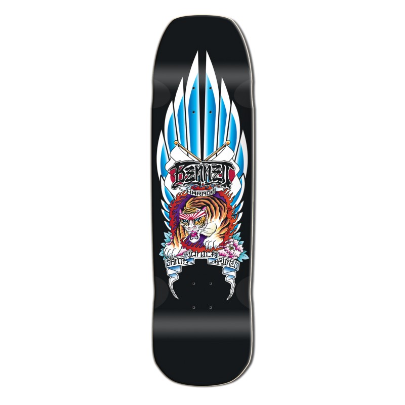 Madrid x SMA Limited Edition Bennet Hadara Tiger 9.0" Old School Skateboard Deck