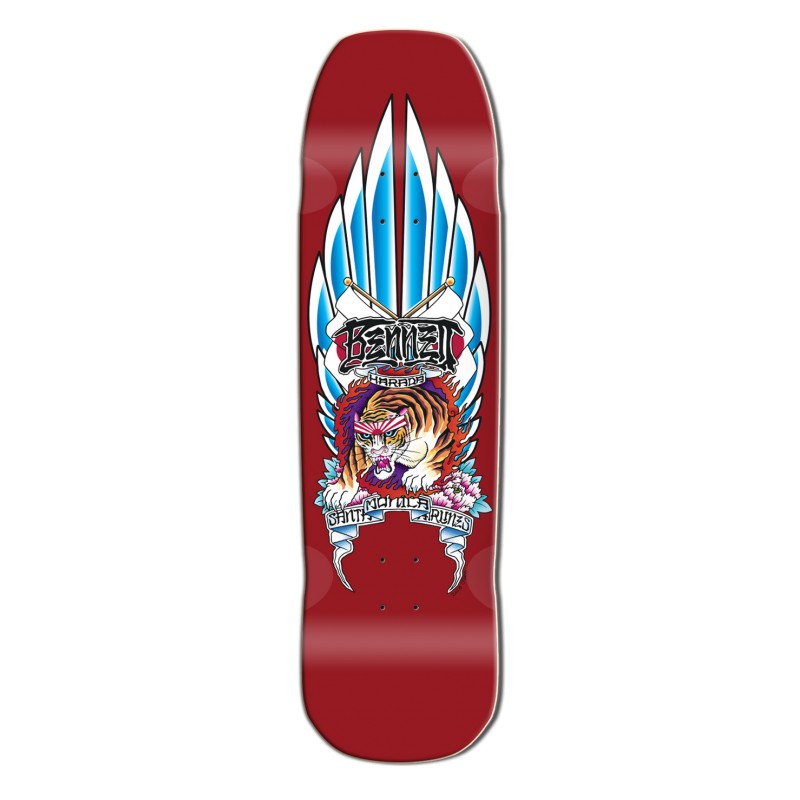 Madrid x SMA Limited Edition Bennet Hadara Tiger 9.0" Old School Skateboard Deck