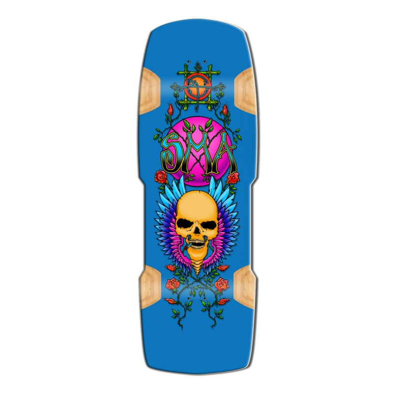 Madrid x SMA Limited Edition Wes Humpton Flying Skull 11" Old School Skateboard Deck