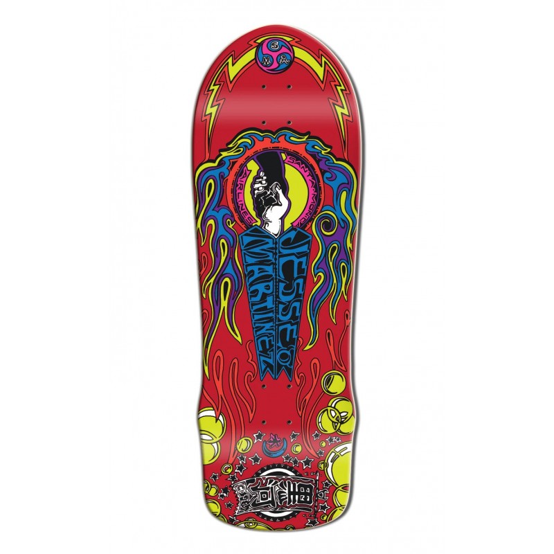 Madrid x SMA Limited Edition Jesse Martinez Hand Shake 10.0" Old School Skateboard Deck