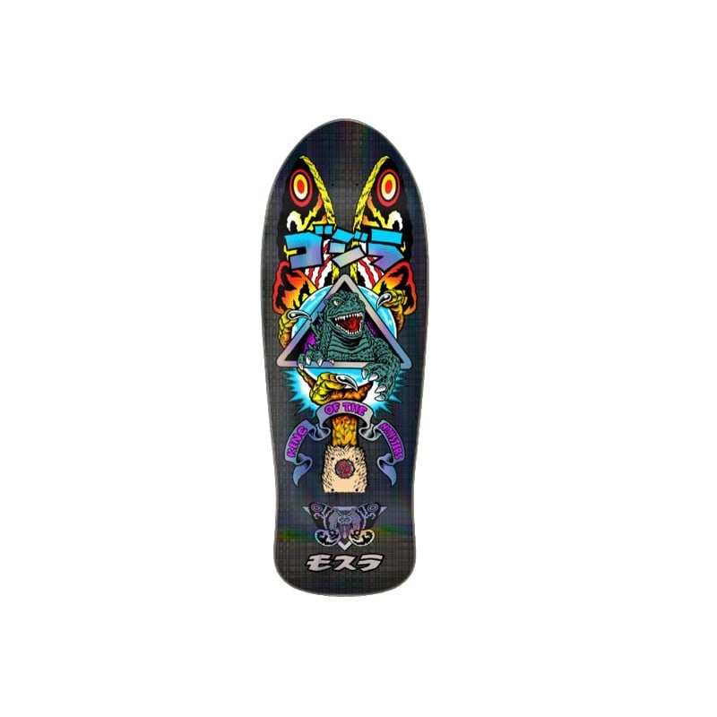 Santa Cruz x Godzilla Mothra Natas 10.5" Old School Skateboard Deck