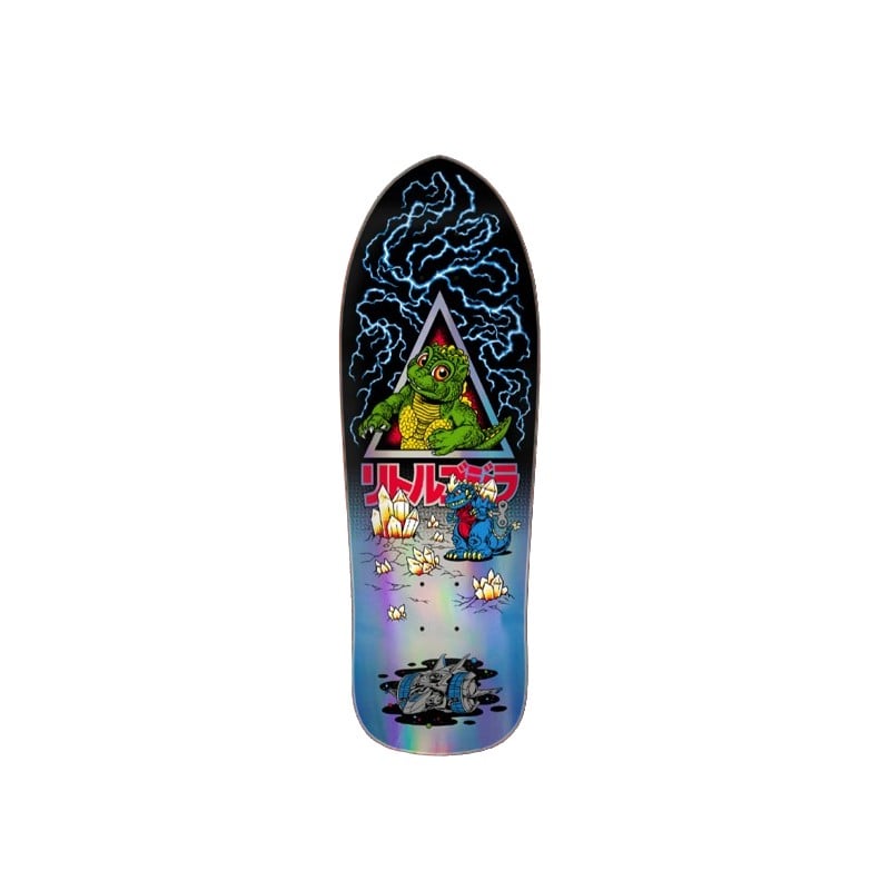 Santa Cruz x Godzilla Jr. Natas 9.9" Old School Skateboard Deck