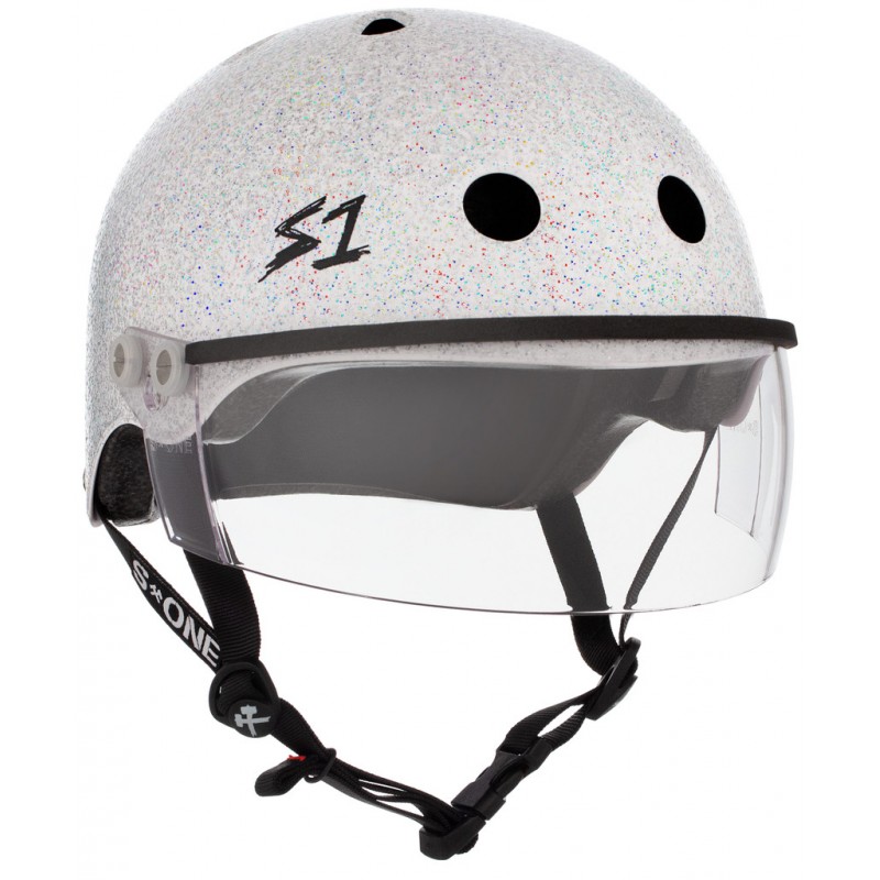 S-One Lifer Visera Gloss Glitter Casco