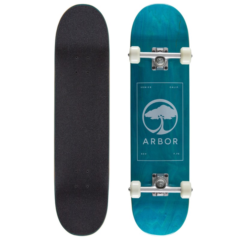 Arbor Street Logo 7.75" Skateboard Complete