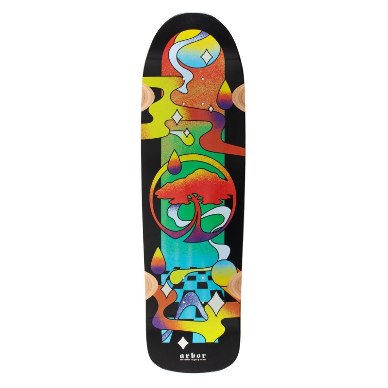 Arbor Team Legacy Martillo Tripped 9.0" Skateboard Deck