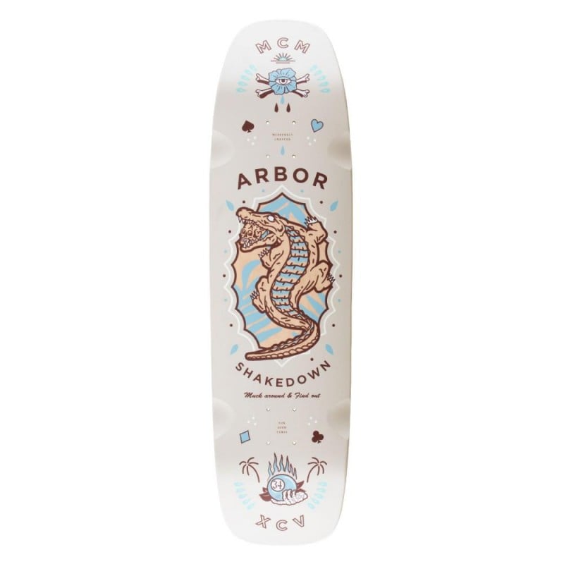 Arbor Shakedown Deathroll 9.0" Skateboard Deck