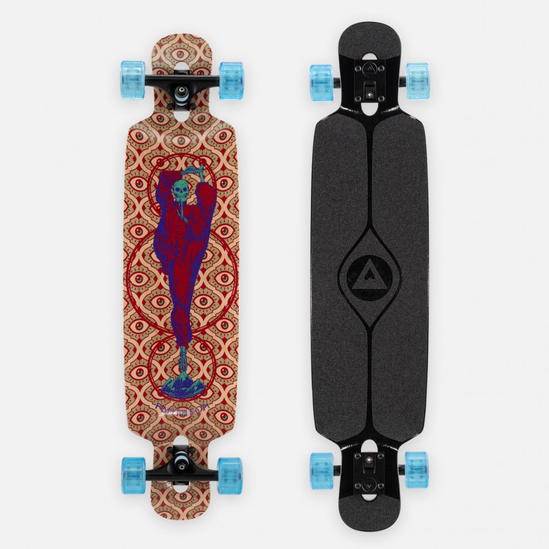 Pantheon Ember Freestyle 36" Drop Through Longboard Complete