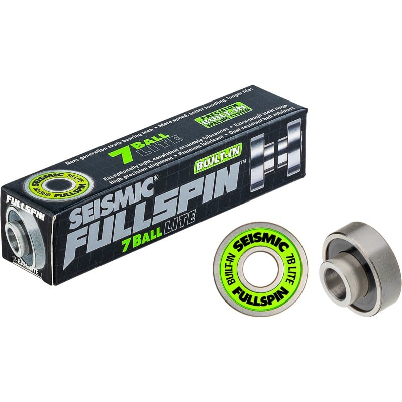 Seismic Fullspin 7-Ball Lite Built-In Bearings (set of 8)