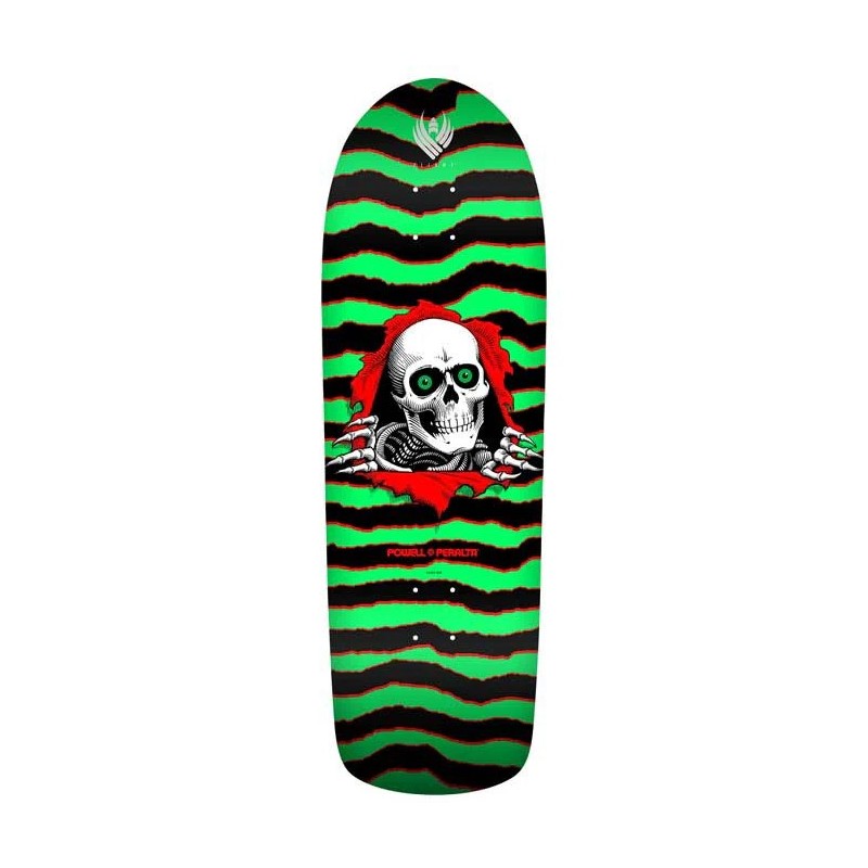 Powell-Peralta Flight Deck Ripper Zwart 9.75" 280 - Old School Skateboard Deck