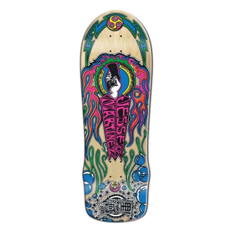 Madrid x SMA Limited Edition Jesse Martinez Hand Shake 10.0" Old School Skateboard Deck