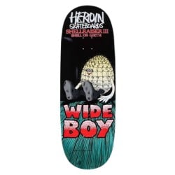 Heroin Shellraiser 3 10.75" Old School Skateboard Deck