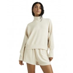 RVCA Sofie Waffle Women's Mock Neck