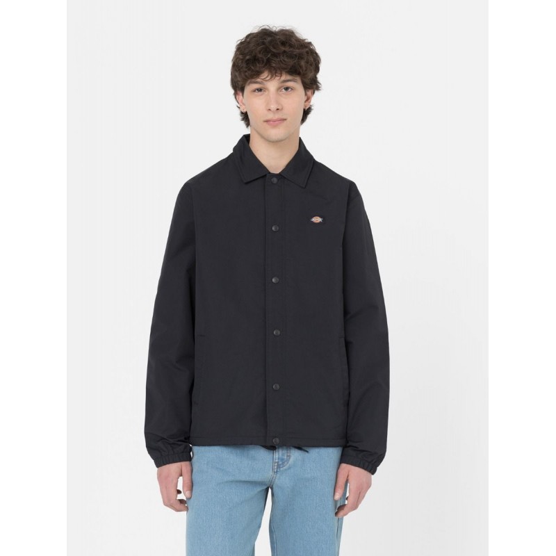 Dickies Oakport Crewopped Coach Jacket W Black