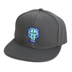 Dogtown Blue Cross Patch Snapback Cap