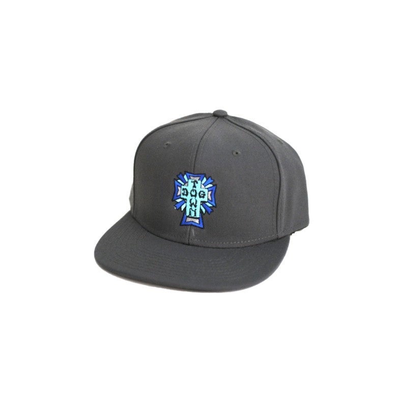 Dogtown Blue Cross Patch Snapback Cap