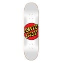 Santa Cruz Classic Dot White 8.0" Skateboard Deck