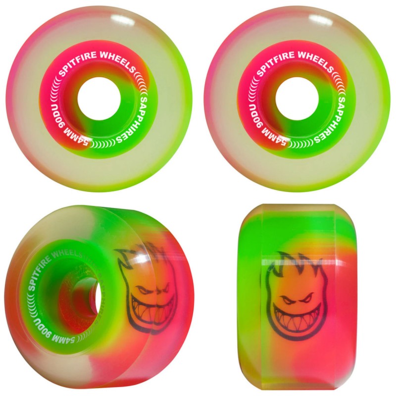 Spitfire Sapphires 56mm 90A Skateboard Rollen