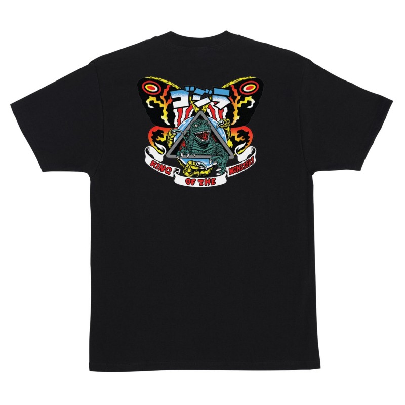 Santa Cruz Godzilla Natas Mothra Heavyweight T-Shirt