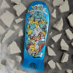 Santa Cruz x Godzilla Kaiju Roskopp 10.125" Old School Skateboard Deck