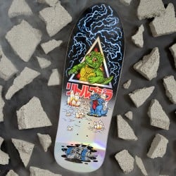 Santa Cruz x Godzilla Jr. Natas 9.9" Old School Skateboard Deck