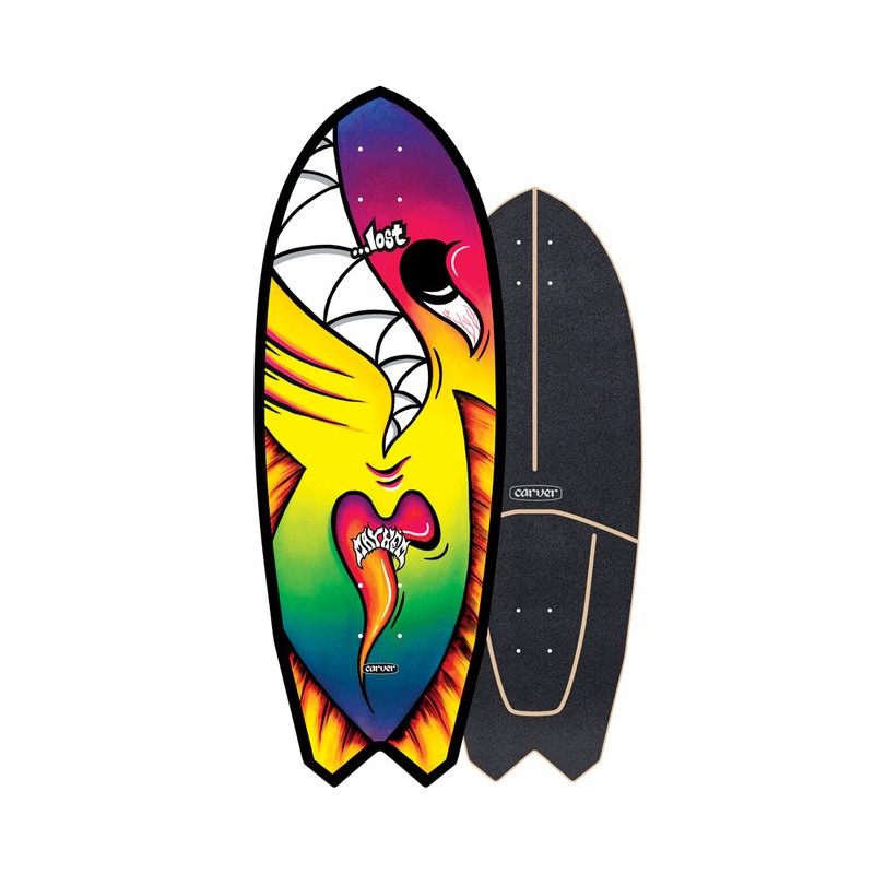 Carver Lost Rydra 29" Surf Skate Deck