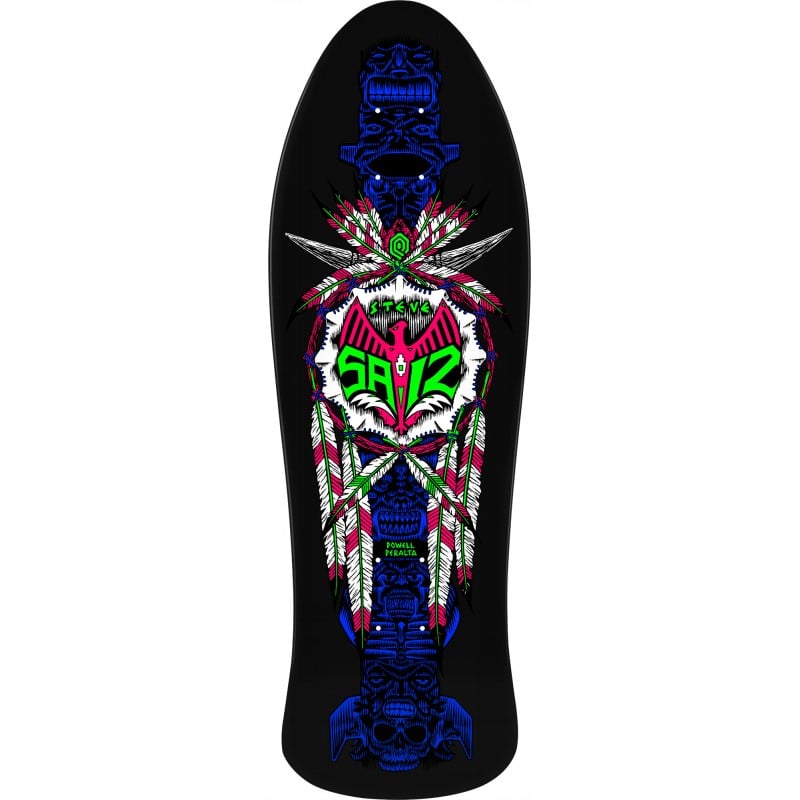 Powell-Peralta Steve Saiz Totem Blacklight 10.0" Skateboard Deck