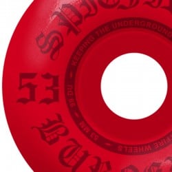 Spitfire Burner Red 53mm Skateboard Rollen