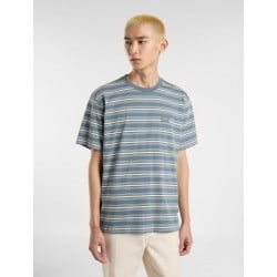 Dickies Lewistown Stripe T-Shirt Stormy Weather