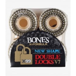 Bones Double Locks V7 54mm 99A Skateboard Rollen