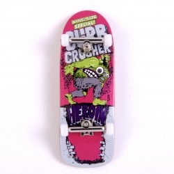 Custom Pro X Heroin Skateboards Curb Crusher Fingerboard Complete