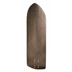 Rocket Rhino Asym Racetail 30" Longboard Deck