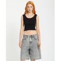 Volcom Beeggy Denim Shorts Women