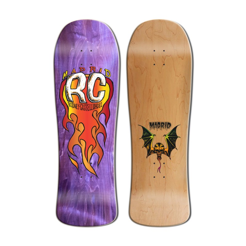 Madrid Rodney Cassell Fireball 10.0" Old School Skateboard Deck