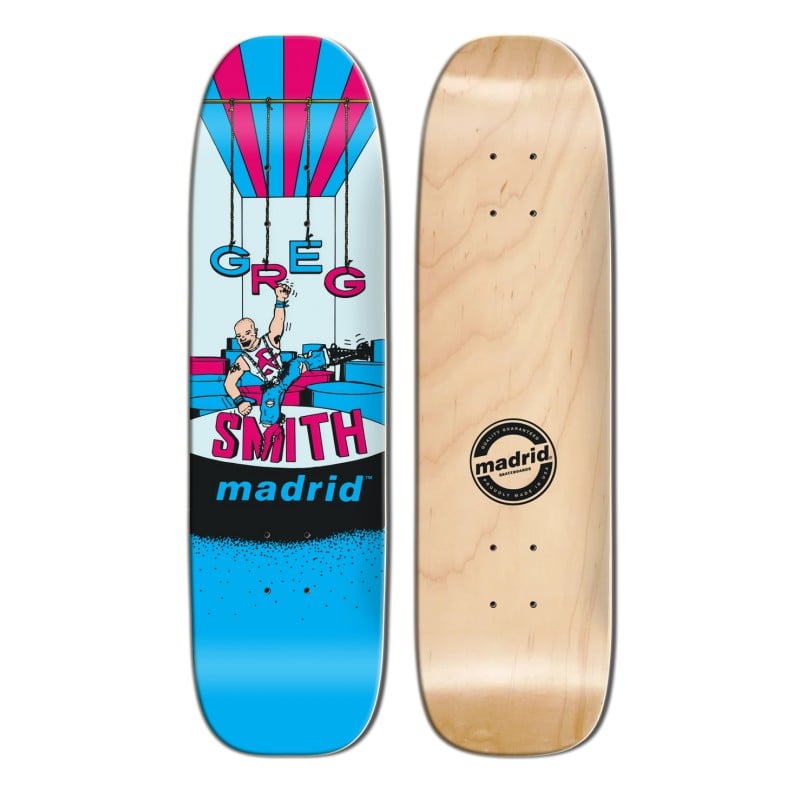 Madrid Greg Smith Punk Freestyle 7.25" Old School Skateboard Deck